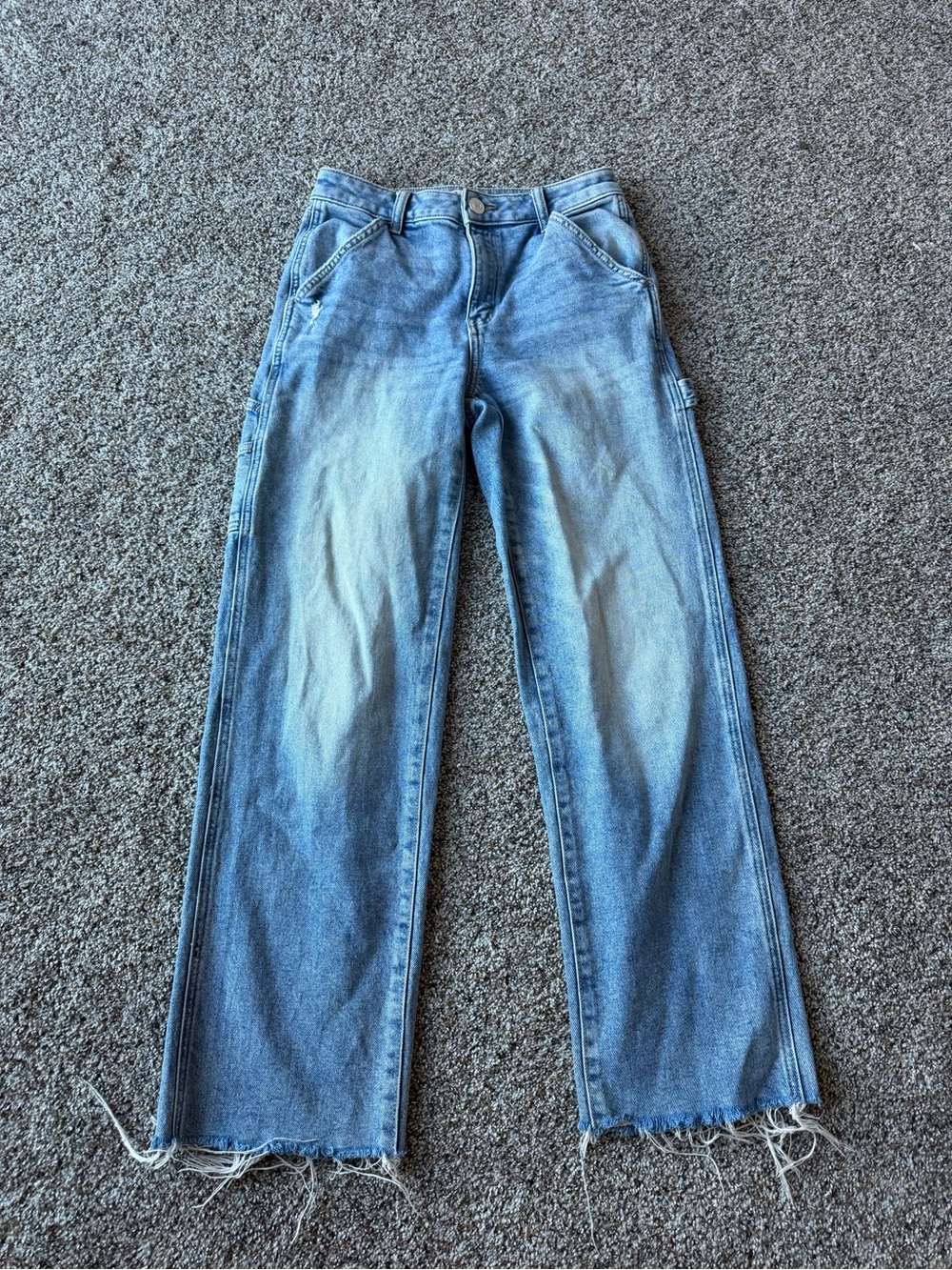SO Goods for Life High Rise Carpenter Jeans 5/27W Baggy Wide Leg Y2K